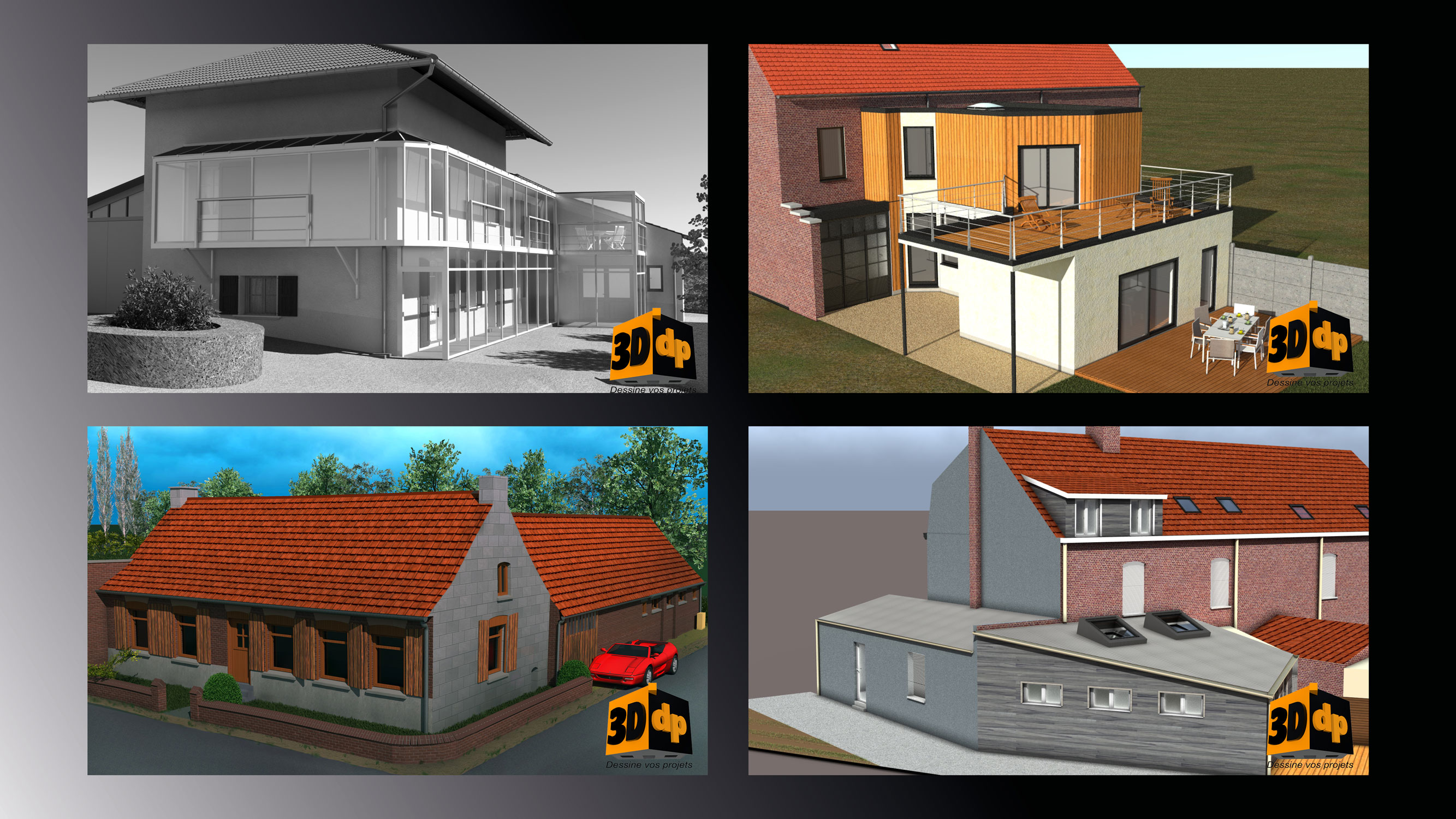 3Ddp, permis de construire, déclaration préalable.