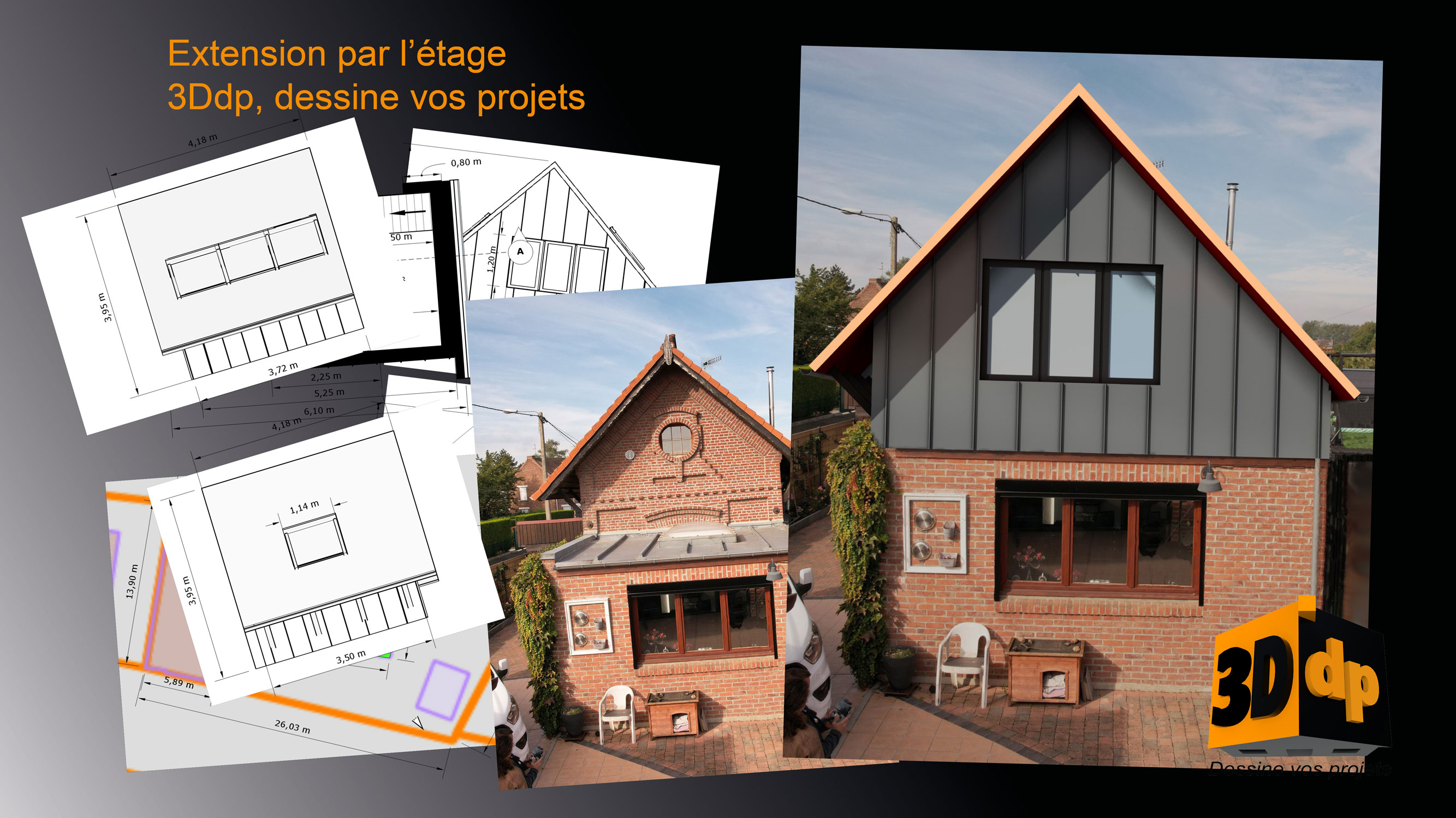 Photo-montage, insersion 3D réaliste.